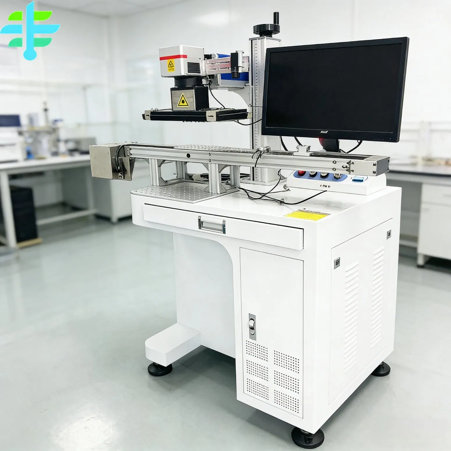 Precision Flying Vision Laser Marking System for Moving Target