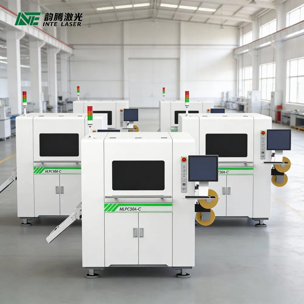 High Precision Dual-Head Roll-to-Roll Coating Film Laser Cutting Machine for FPC Overlayer UV &amp; Picosecond Laser Source