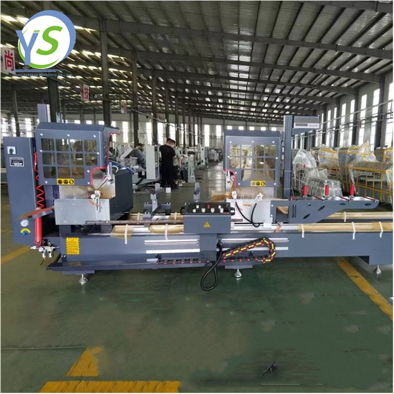 Aluminium Windows Doors Cutting Machine Digital Display Double Head Mitre Saw Aluminum Composite Panel Cutting Machine