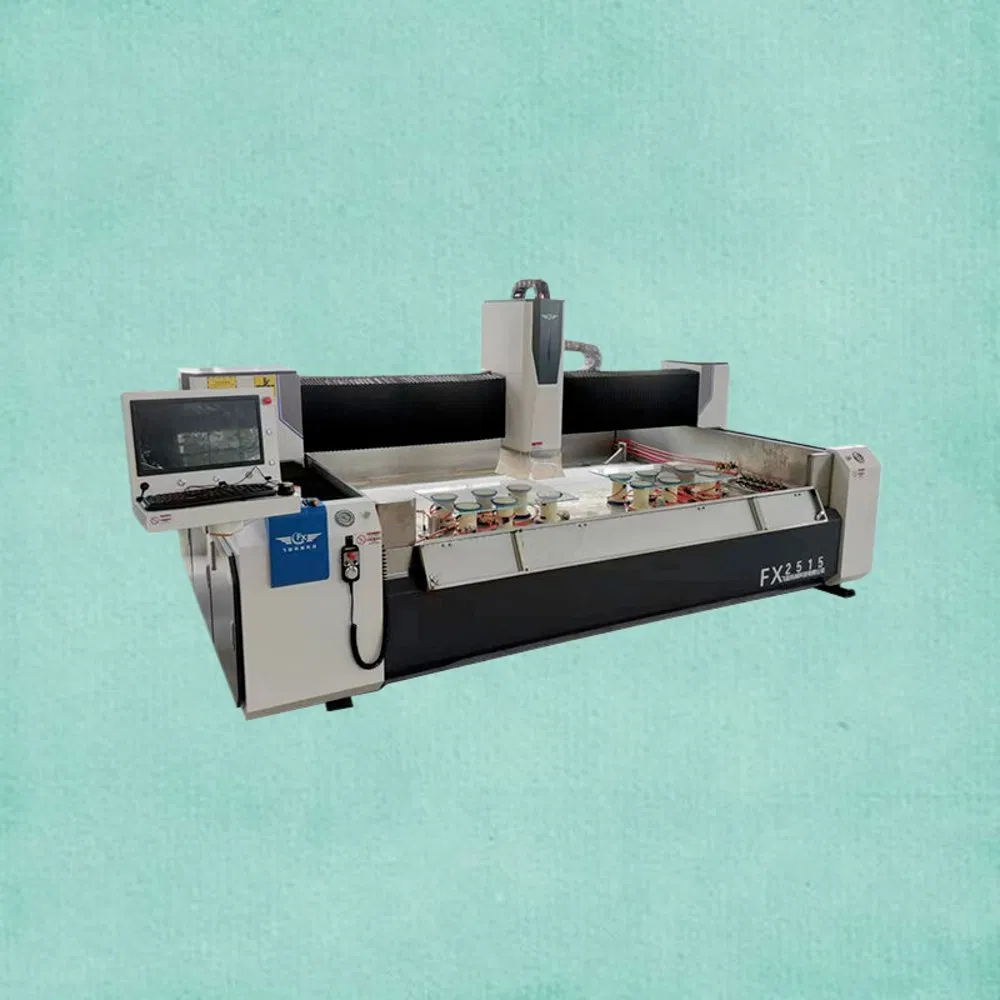 Large CNC Cutting Machine for Precision Special-Shaped Edge Grinding, Punching, Chamfering, etc. of Large Display Window Panel.