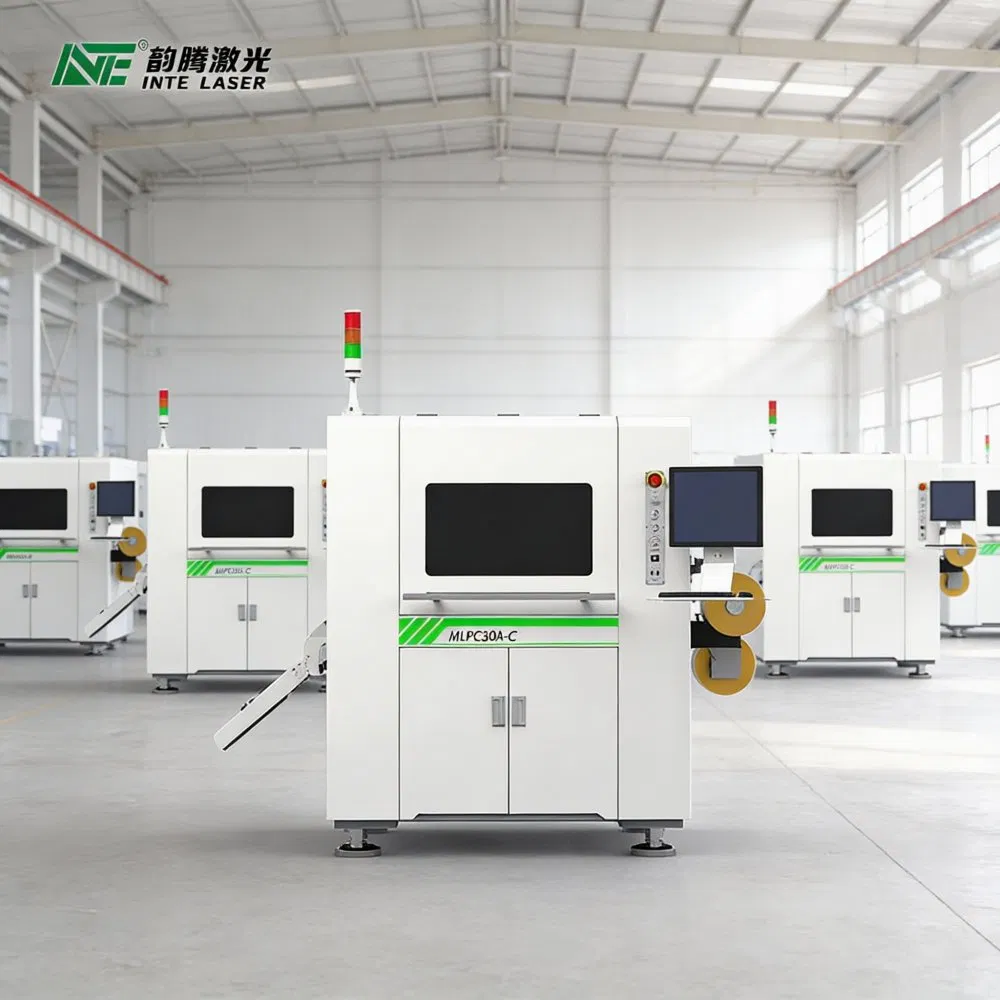 High Precision Dual-Head Roll-to-Roll Coating Film Laser Cutting Machine for FPC Overlayer UV &amp; Picosecond Laser Source
