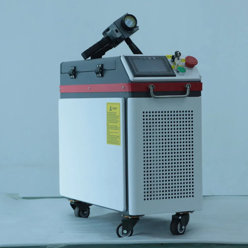 No Pollution Pulsed Portable Laser Cleaning System for Processing Workshops