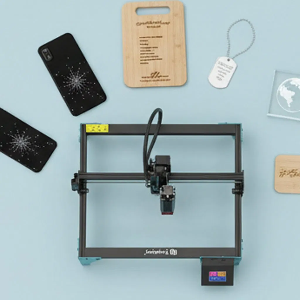 Ortur Laser Master 3 10W, Desktop Engraver Machine with Air Assist, Plug &amp; Play, Safe for Beginners to Engrave Phone Cases, Tumblers, Wood Art