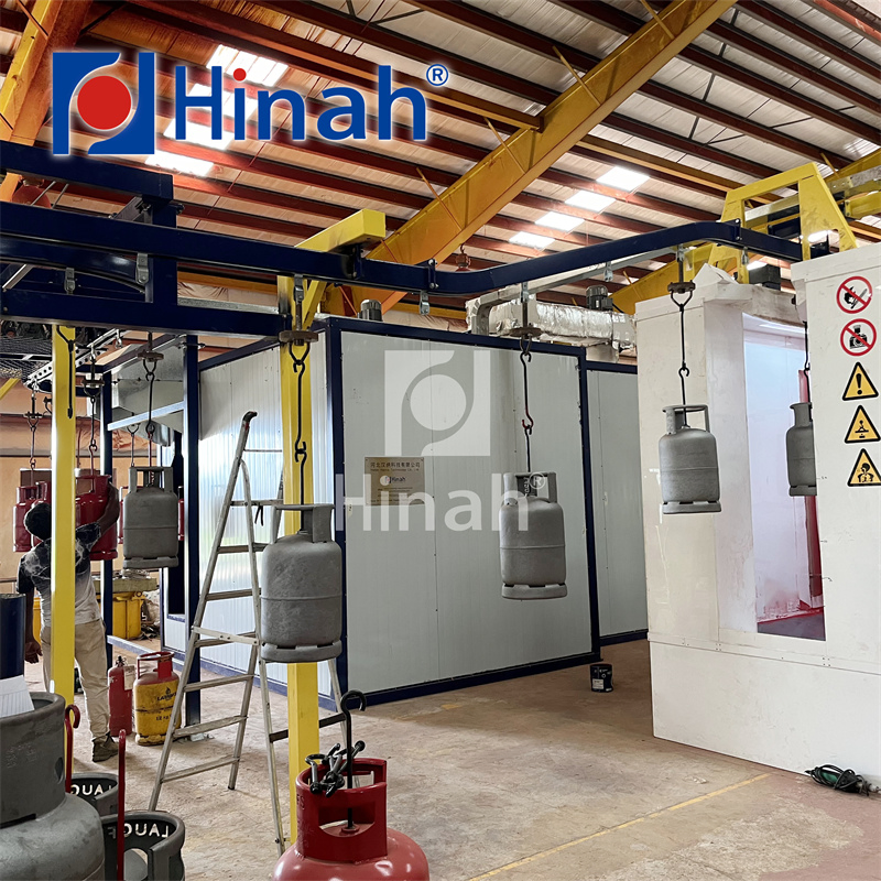 Automatic Powder Spray Coating System with High Efficiency Powder Coating Booth