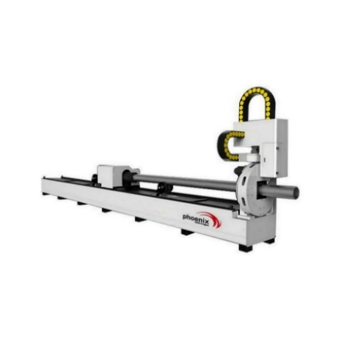 High-Speed Small Diameter Fiber Tube Laser Cutting System