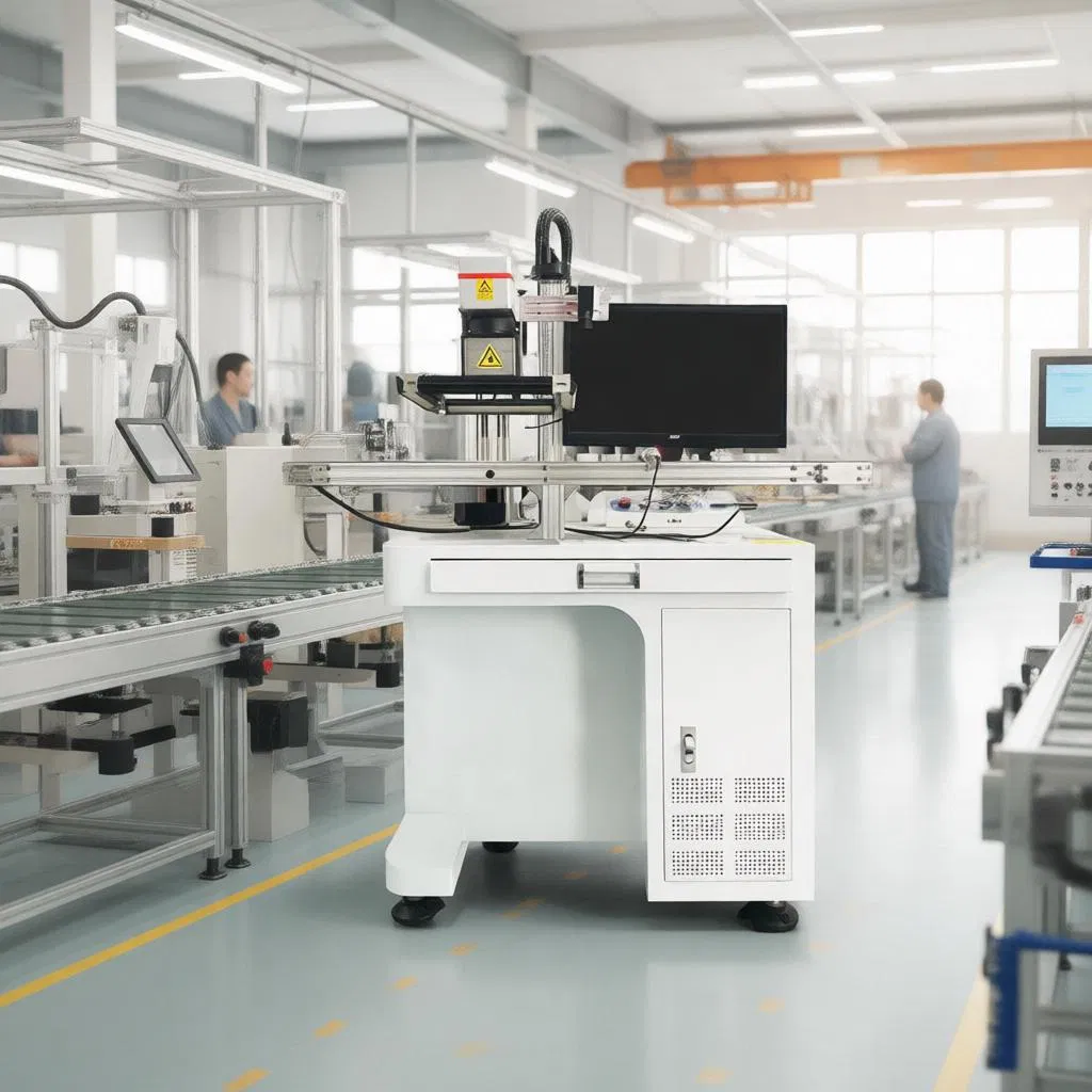 Advanced Laser Marking System for PCB and IC Components