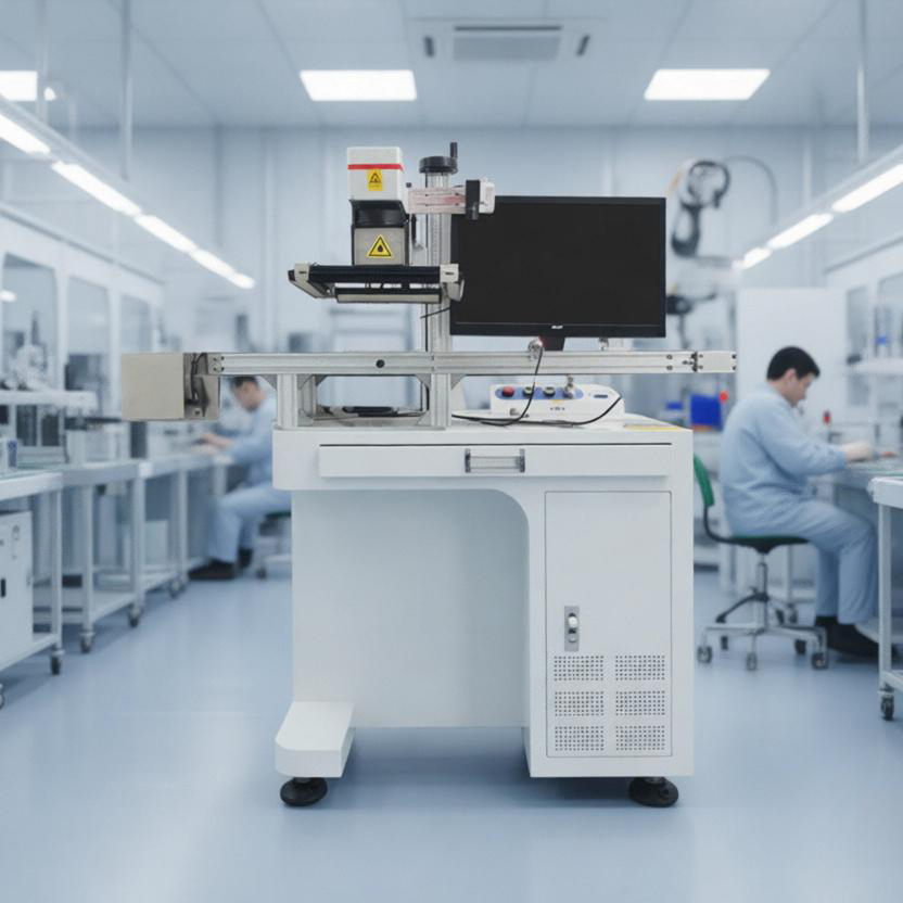 Advanced Laser Marking System for PCB and IC Components