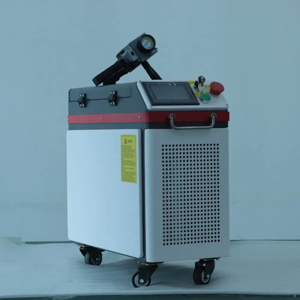 No Pollution Pulsed Portable Laser Cleaning System for Processing Workshops