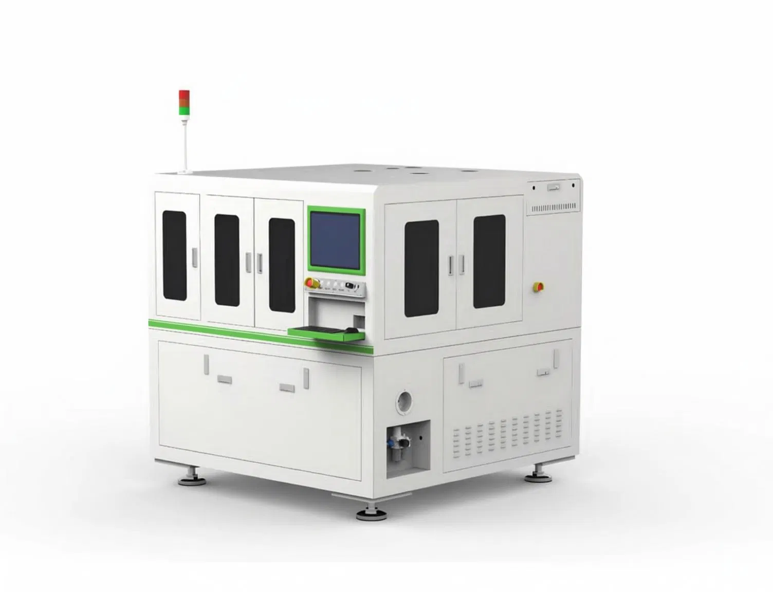 Fully Automated PCB/FPC Laser Marking System Vision Positioning Mes Integration for Traceability