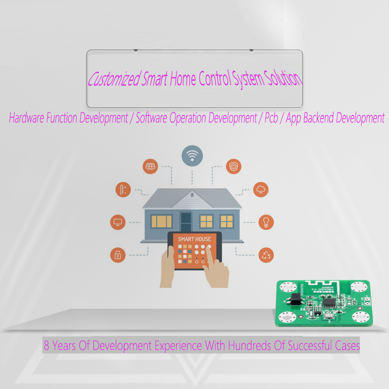 Customized Remote Control System Solution with APP Bluetooth for Smart Home Products