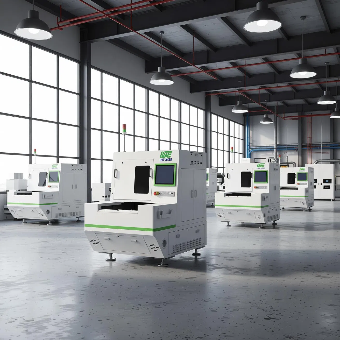 FPC Window Cutting Equipment with Picosecond/Nanosecond UV Laser High Precision 100% Yield Rate Potential, 0.15mm Minimum Pad Size for FPC Manufacturing