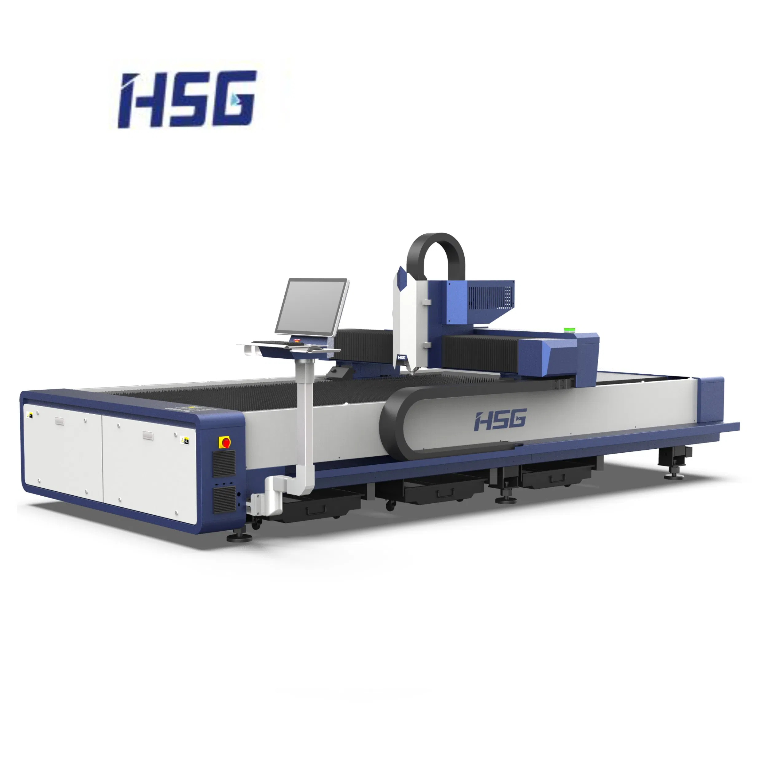 Fiber Metal Laser Cutting Machine Laser Cut Industrial Machinery Equipment 2000W Raycus Laser Power Cutter Price