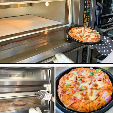 Automatic 3 Deck Baking Oven Bread Oven Bakery Making Machine Commercial Pizza Oven Bakery Equipment