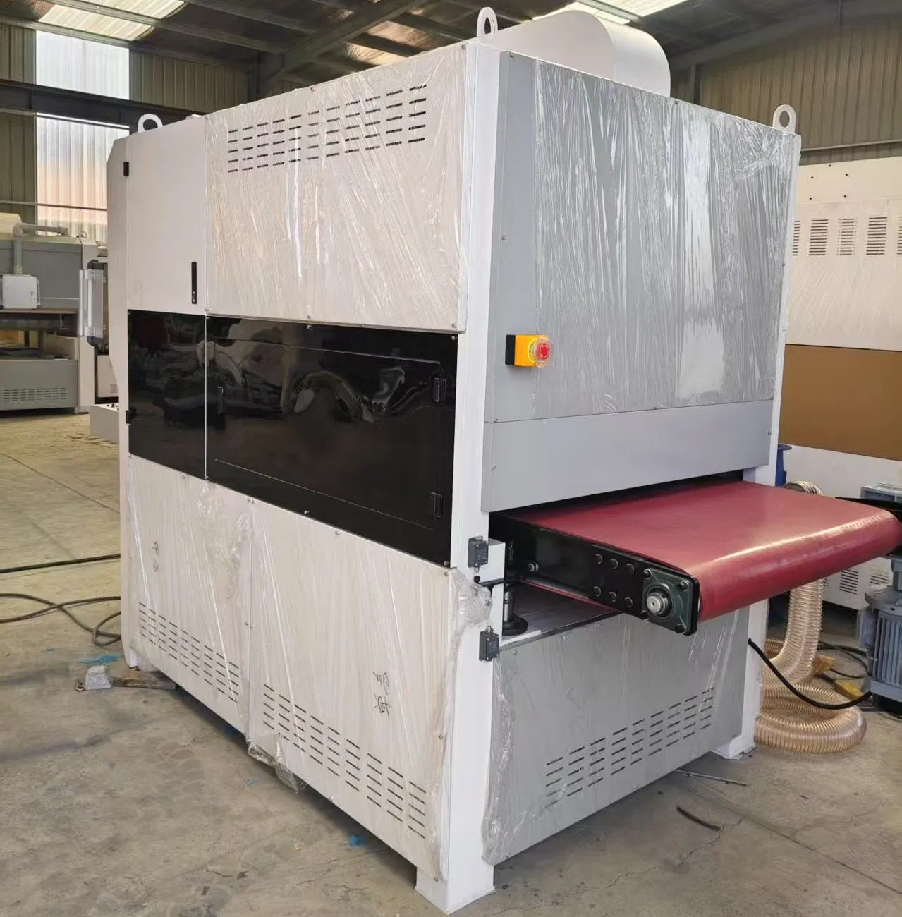 Metal Sheet Brushing Surface Finishing Deburring Polishing Machine for Laser Cutting Aluminum Stainless Steel