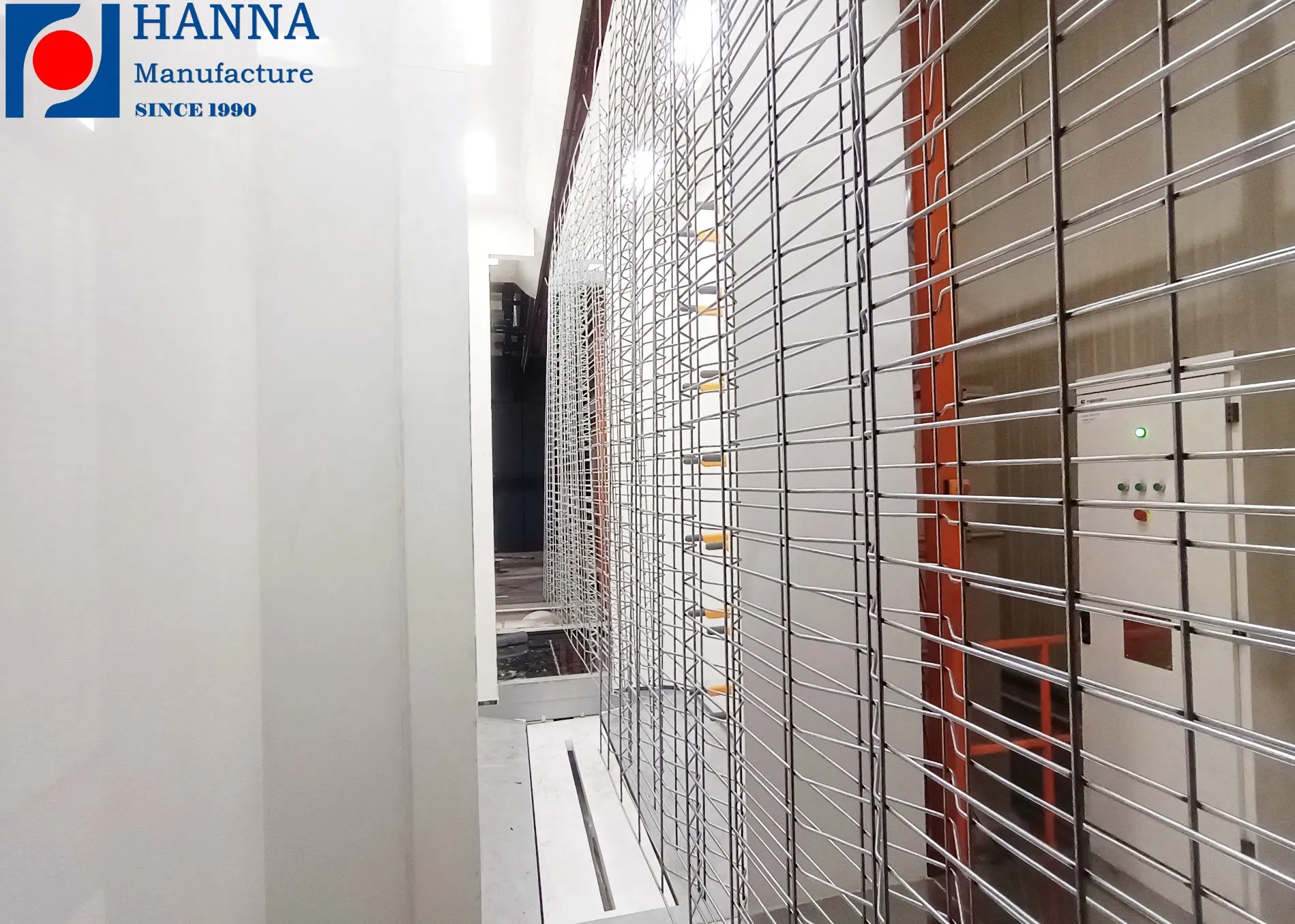 Fully Automated Powder Coating System for Metal Aluminium Panel Sheet