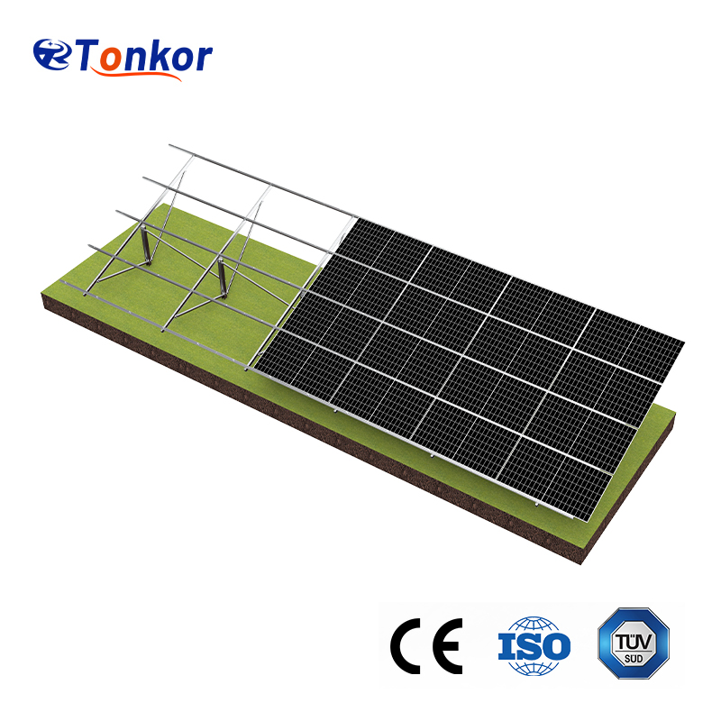Single Pile Ground Mount Solar Panel Mounting System for Projects