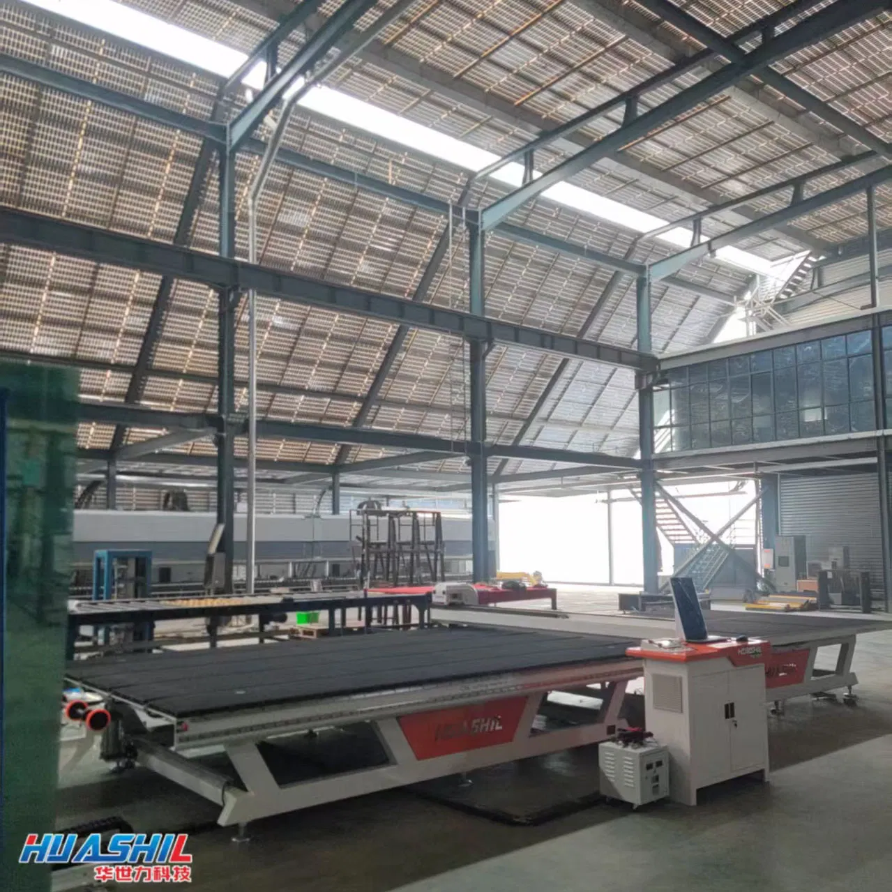Large Glass Cutting System with Advanced CNC Technology Features