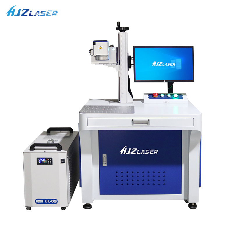 Glass Cup Leaf for Wood and Stone Projects Paper Rubber UV Laser Engraving Machine UV Laser Marking System