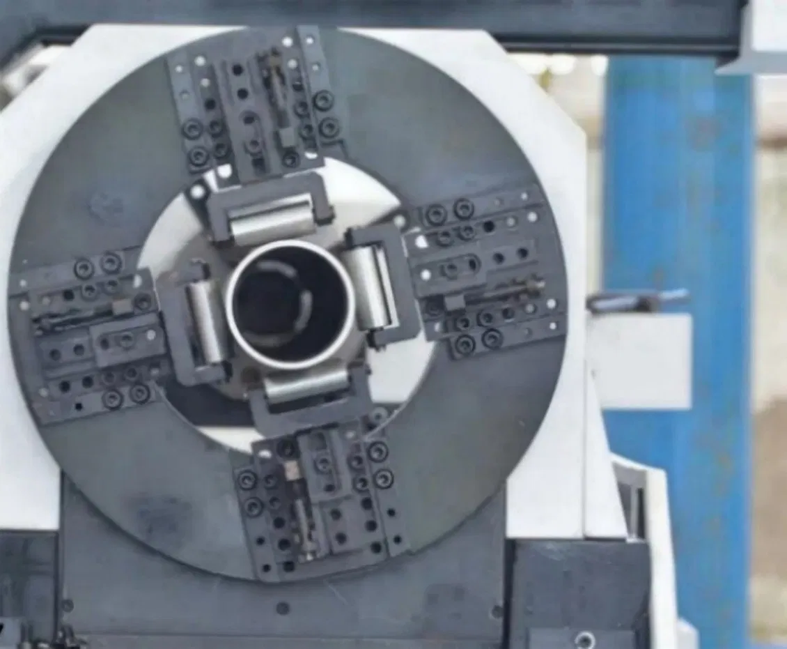 High-Speed Small Diameter Fiber Tube Laser Cutting System