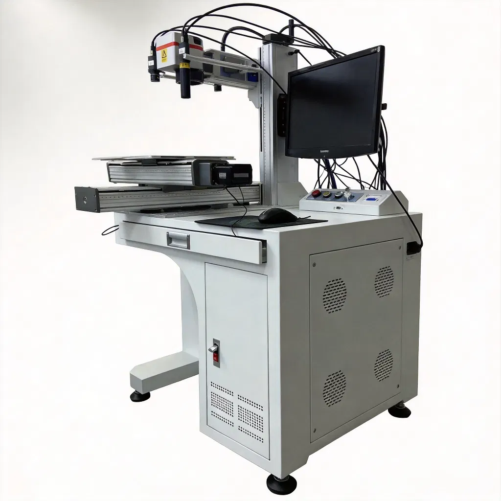 Advanced Custom Laser Marking System for Electronics Components