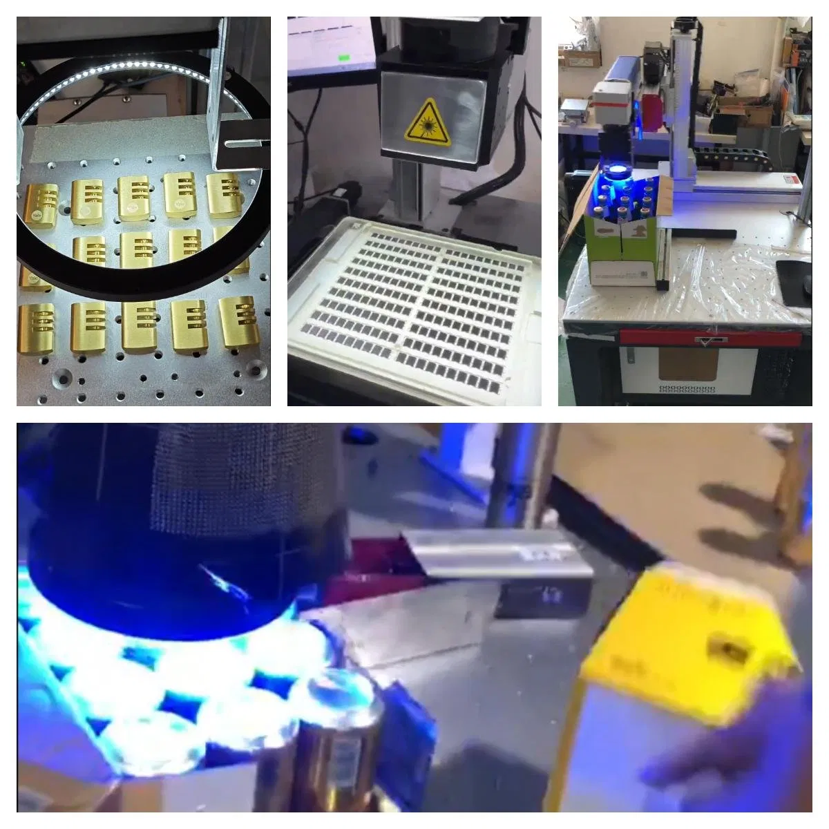 Fiber Laser Marking System with CCD Vision Alignment 6MP