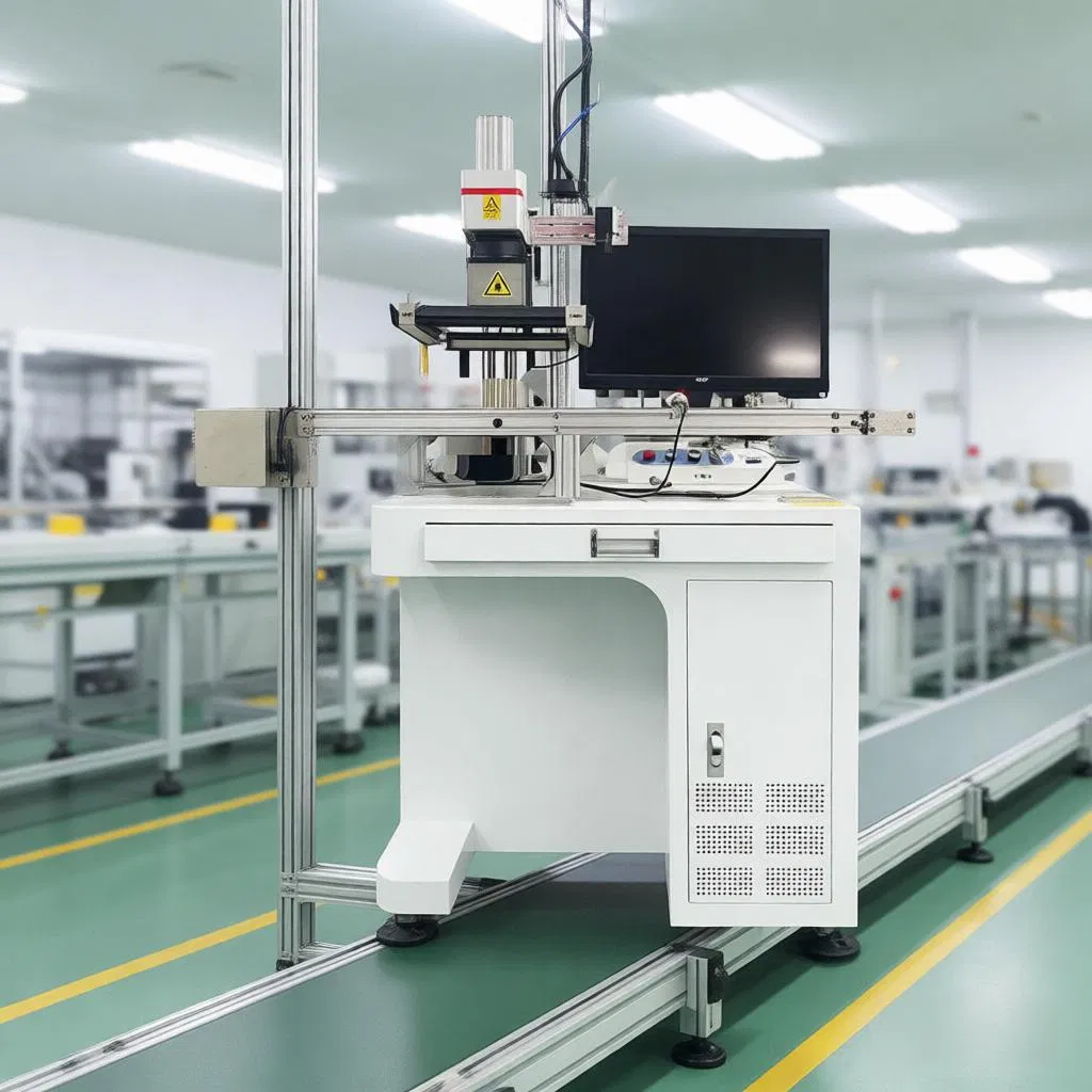 Precision Laser Marking System for Automated Industrial Vision Alignment