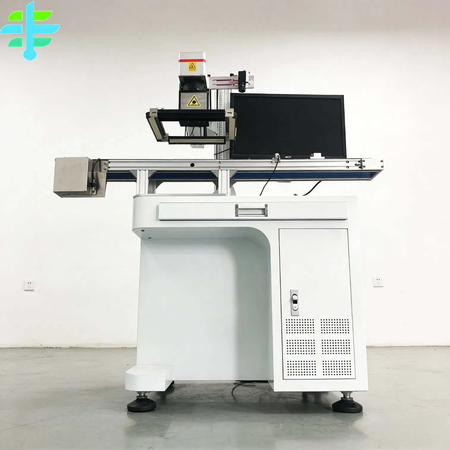 Precision Flying Vision Laser Marking System for Moving Target