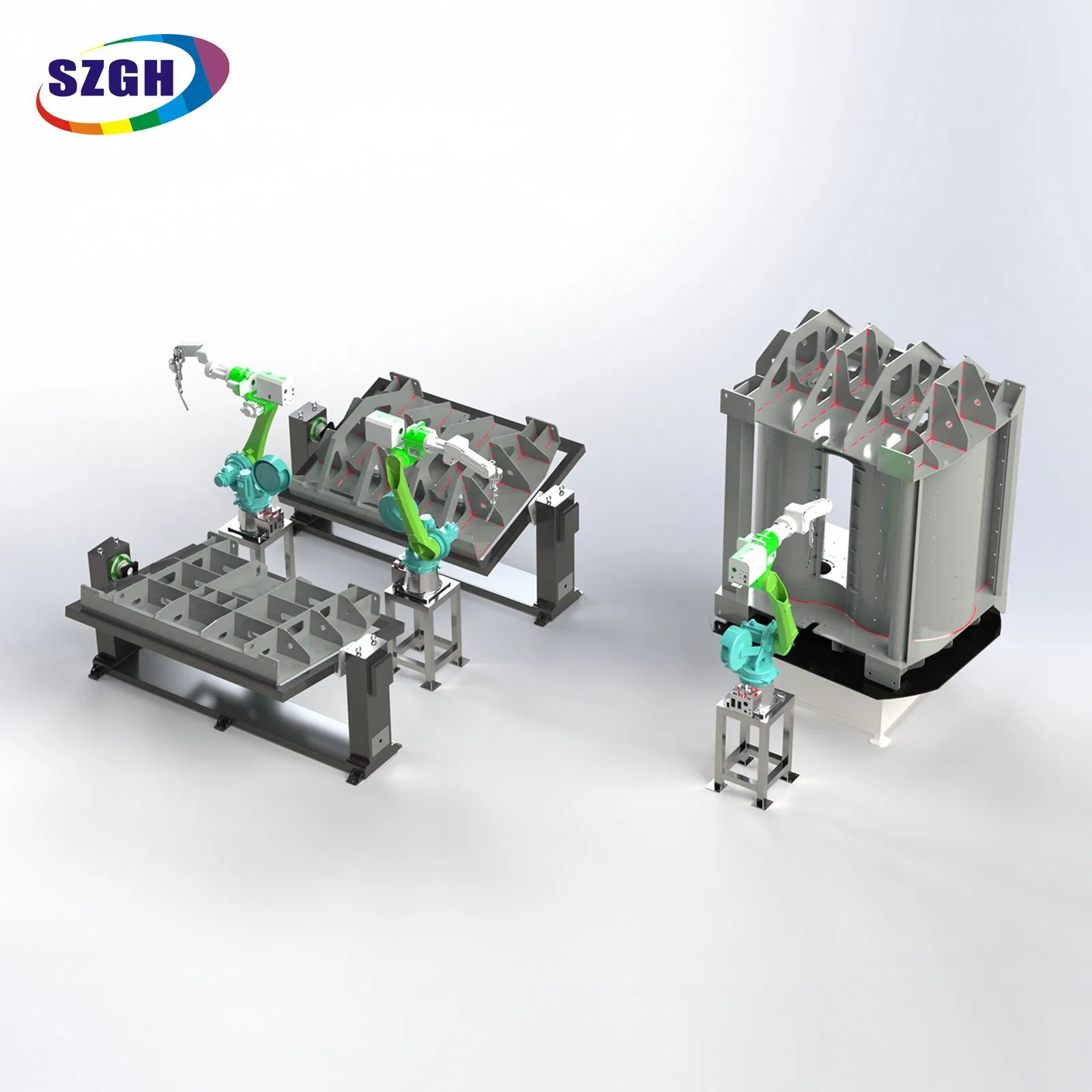 Advanced Six-Axis Robotic Laser Cutting System for Precision Engineering