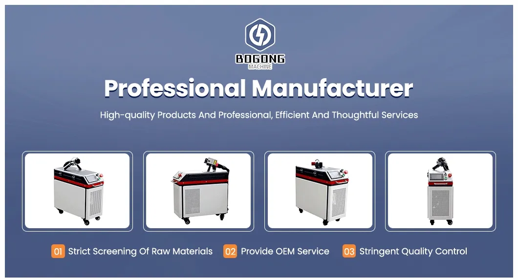 Pulsed Portable Laser Cleaning System