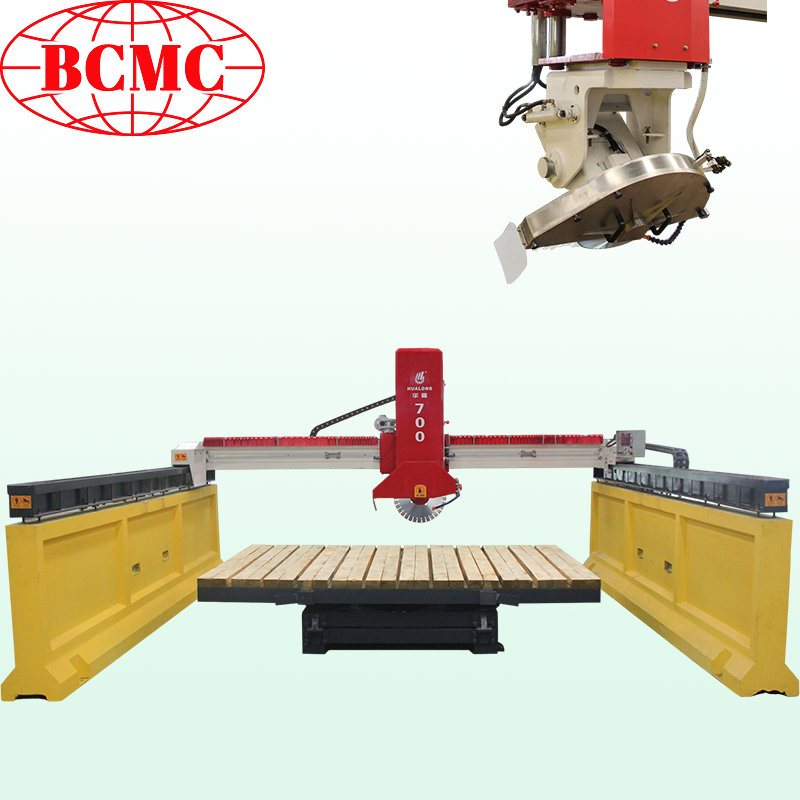 2026 Bcmc Infrared Micro Computer Control Automatic Bridge Stone Cutting Machine for Granite Marble Slab Cutting
