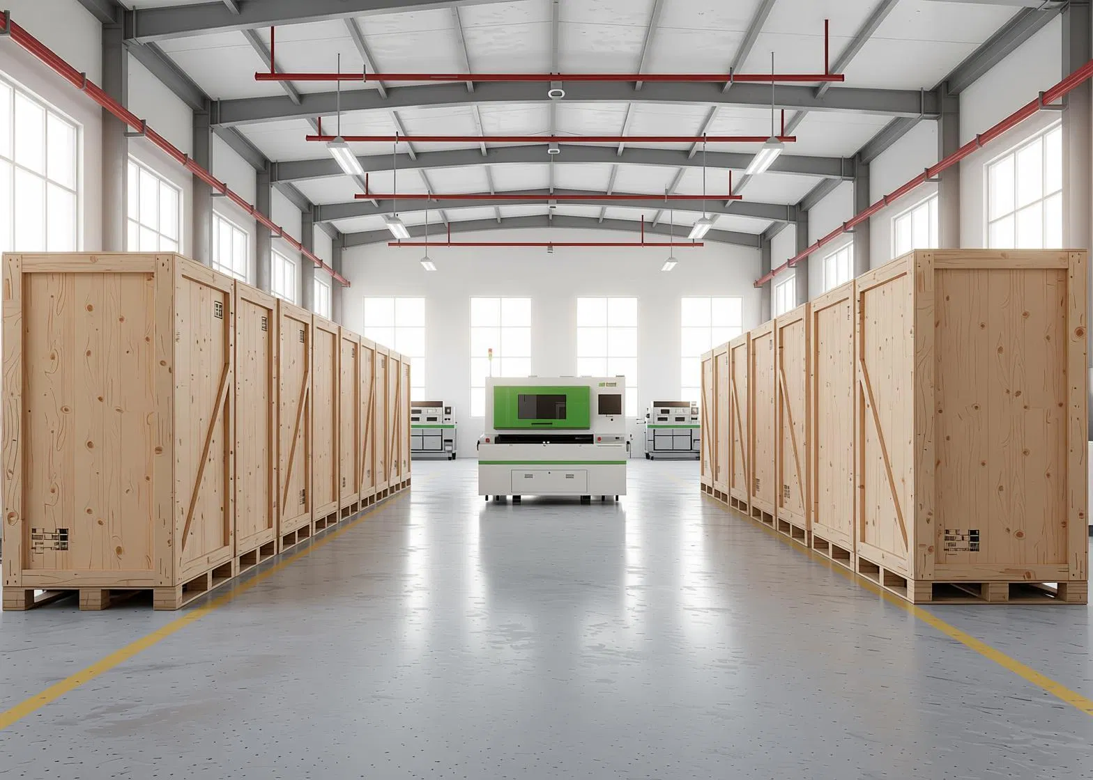 Large-Format Automated Industrial Laser Precision Automative Glass Cutting Machine