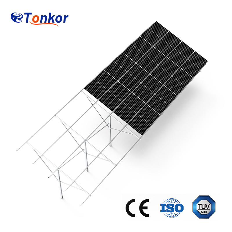 Single Pile Ground Mount Solar Panel Mounting System for Projects