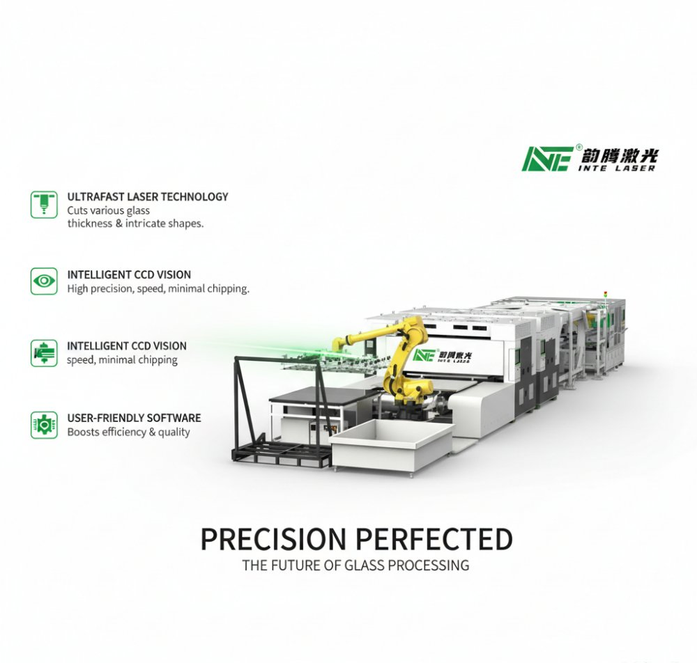 Fully Automatic High-Speed Tempered Car Glass Cutting and Splitting Production Line Machine