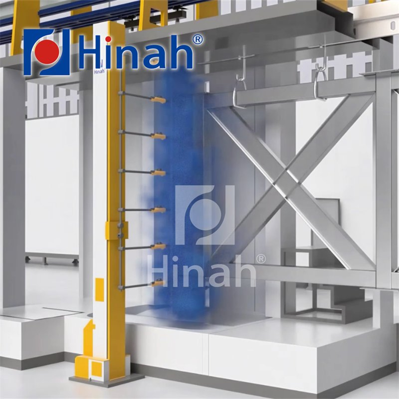 High Speed Converyor /Industrial Surface Spraying/Automatic Powder Coating System