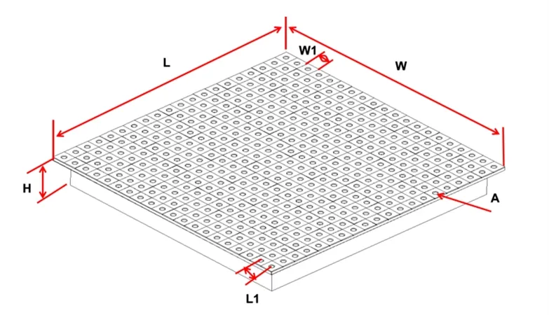 1-side welding table