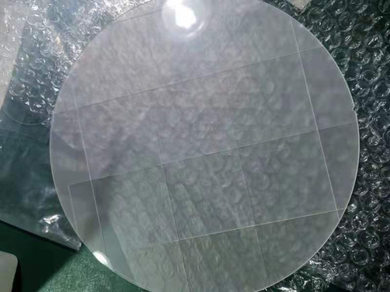 High Transmission and Reflection Sapphire Optical Glass for Detecting Instrument