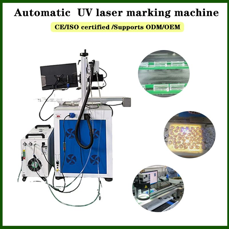Lansu Vision UV Laser Marking System for High Density Qr Code on PCB