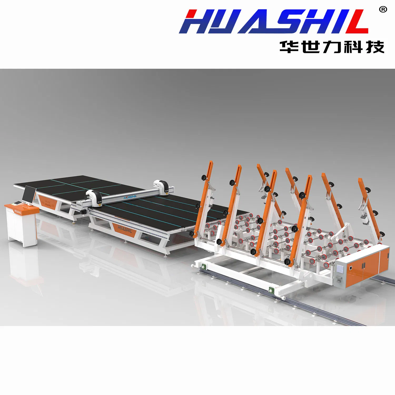 Large Glass Cutting System with Advanced CNC Technology Features
