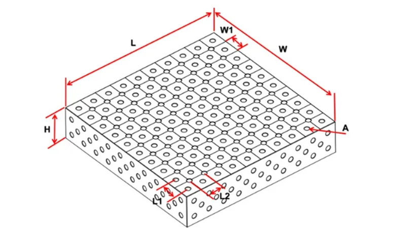5-side welding table