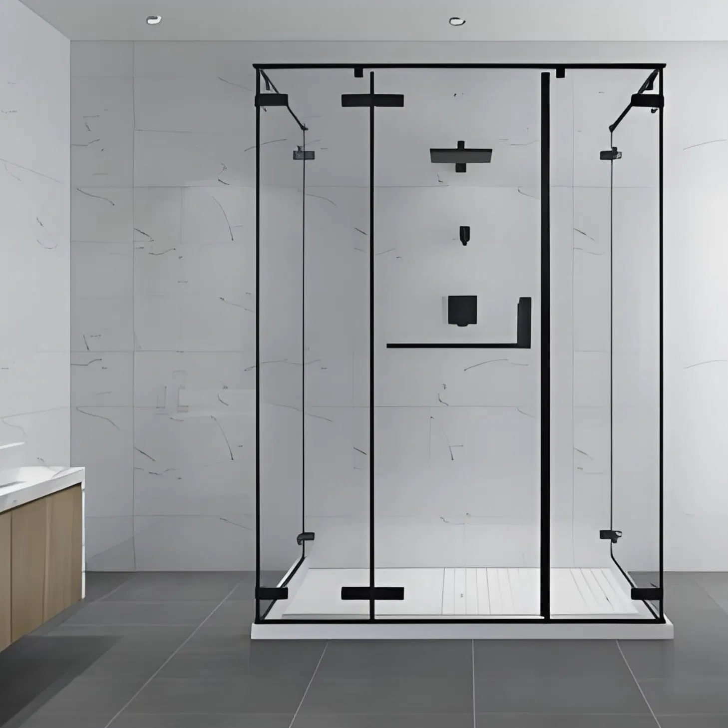 Durable High Safety Glass Shower Room - Quality OEM Glass Solutions