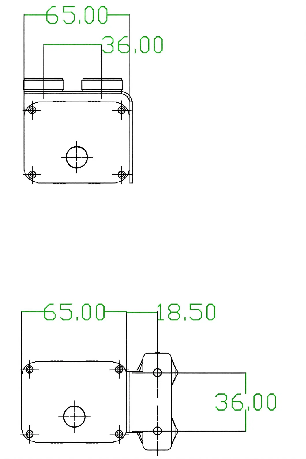 Detailed Installation Dimensions