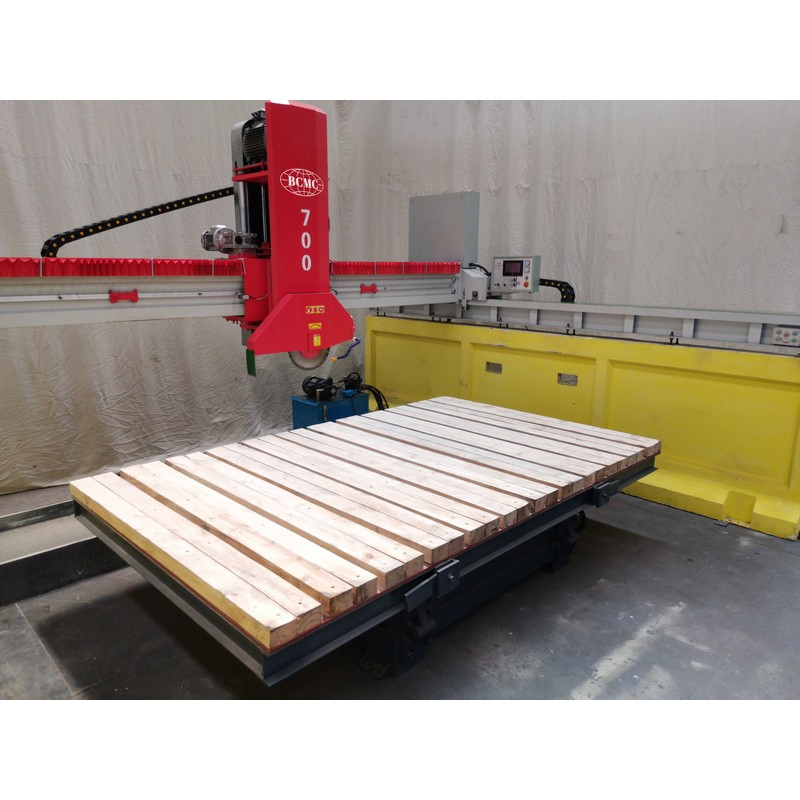 2026 Bcmc Infrared Micro Computer Control Automatic Bridge Stone Cutting Machine for Granite Marble Slab Cutting