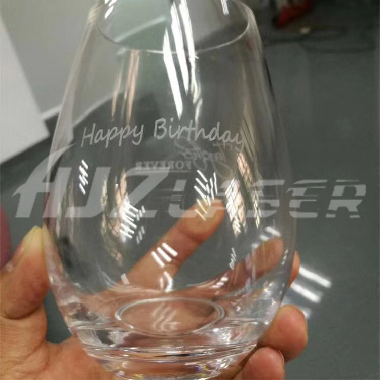 Glass Cup Leaf for Wood and Stone Projects Paper Rubber UV Laser Engraving Machine UV Laser Marking System