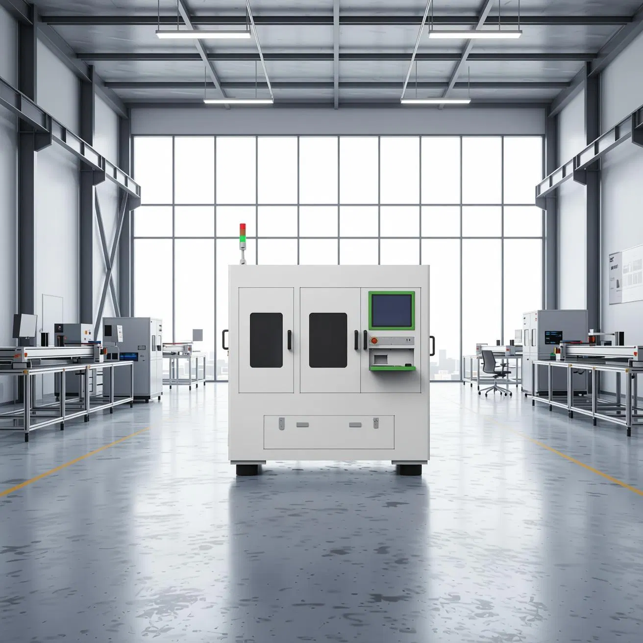 Automatic SD Card Laser Cutting Machine - High Precision Industrial Grade Equipment with Dual Optical Path System