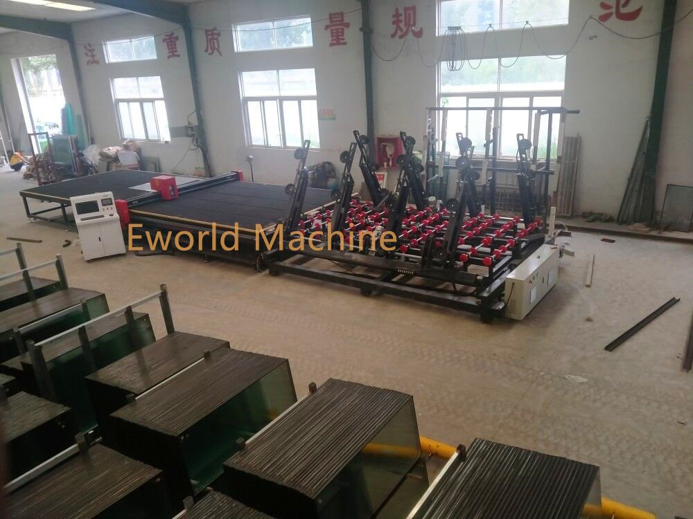 Smart Glass Cutting and Loading Automation System for Efficient Production