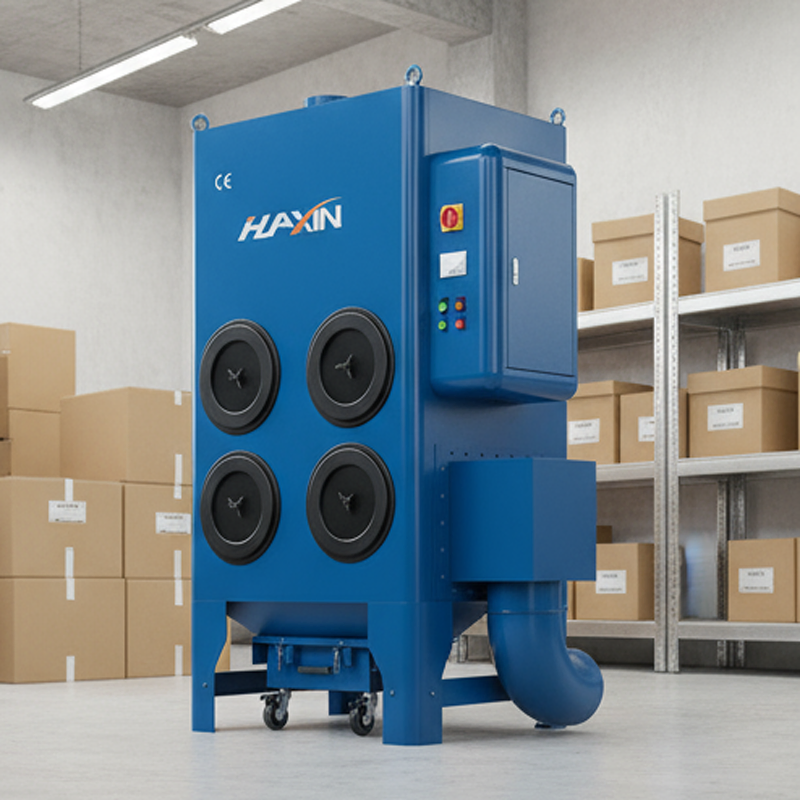 Powerful 5.5kw Laser Dust Extraction System for Woodworking