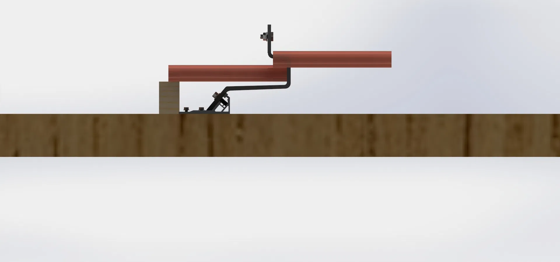 Solar Module Mounting Structure Solar Panel System Supporting Structure for Tile Roof Solar Energy System