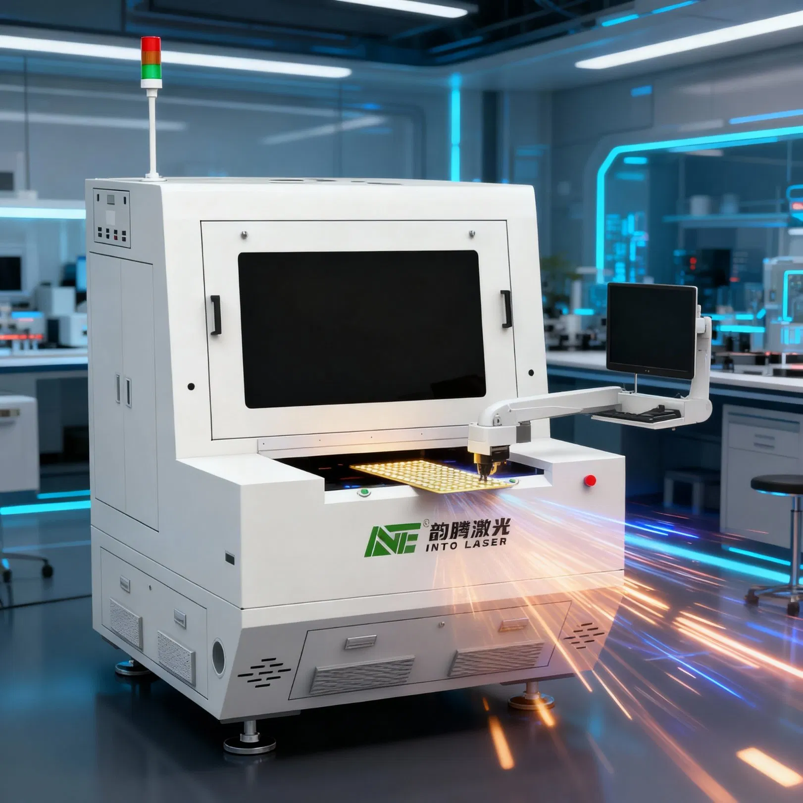 Inte Laser C30 UV Picosecond Laser Cutting Machine for COB Substrate &amp; Precision Electronics