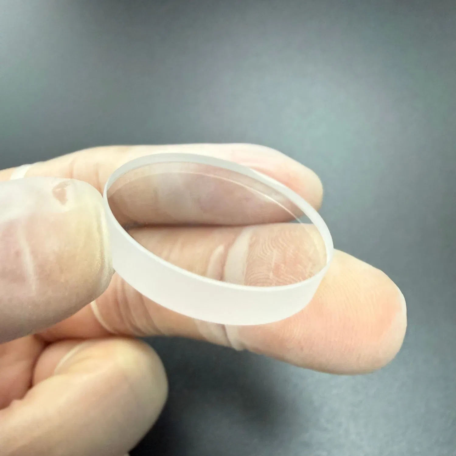 Quantum Simulator View Sapphire Glass Window Lens System Behavior