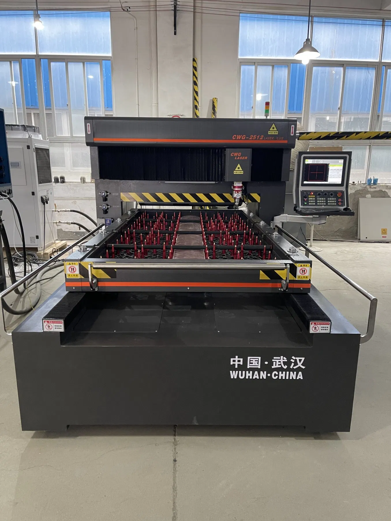 High Power Fast Flow CO2 Laser Cutting and Engraving Machine CO2 Glass Tube Cutting Machine